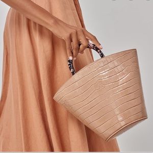 Loeffler Randall Agnes Croc Tote